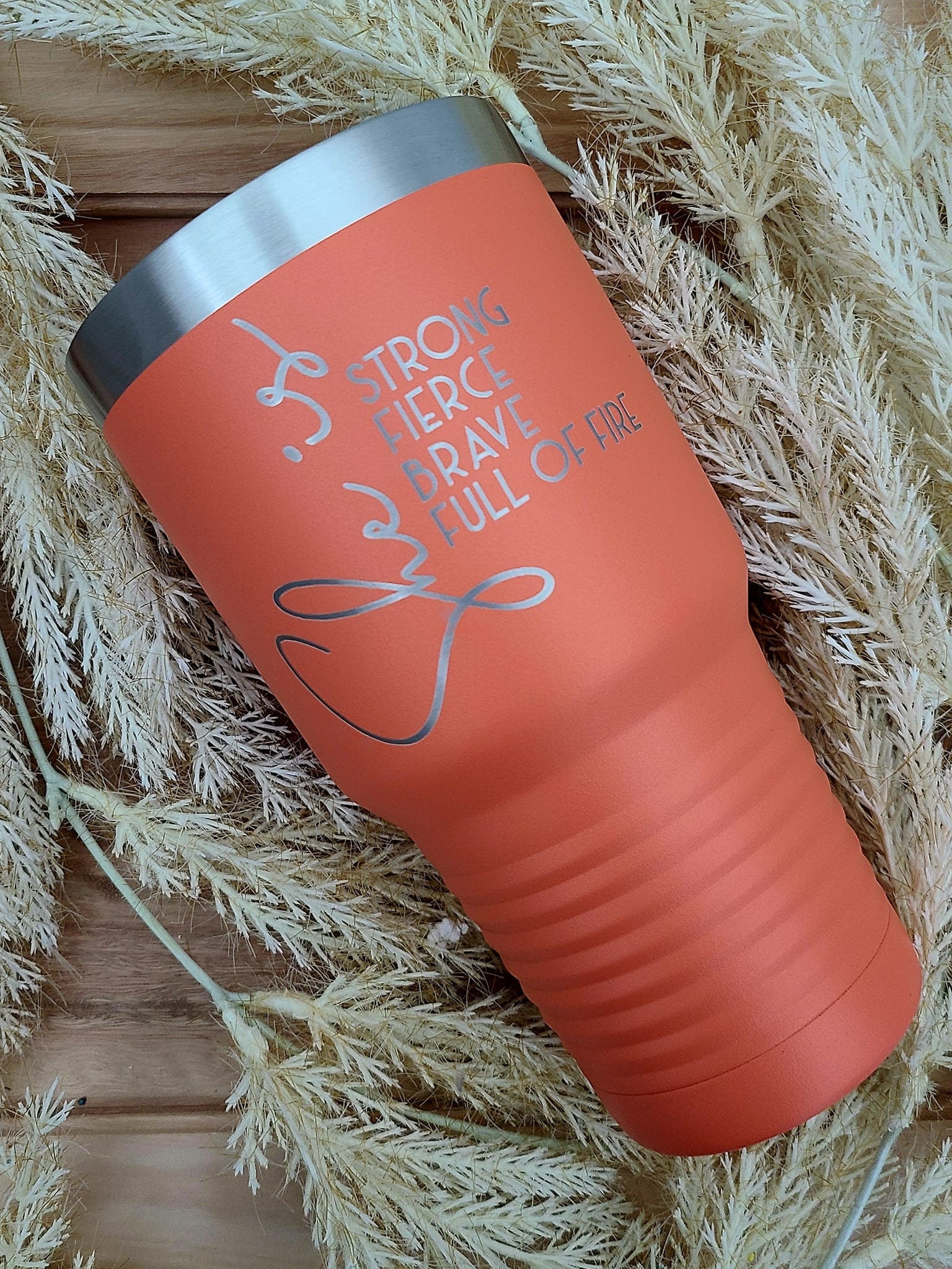 Engraved Travel Mug: Personalized Insulated Stainless Steel, 30 oz