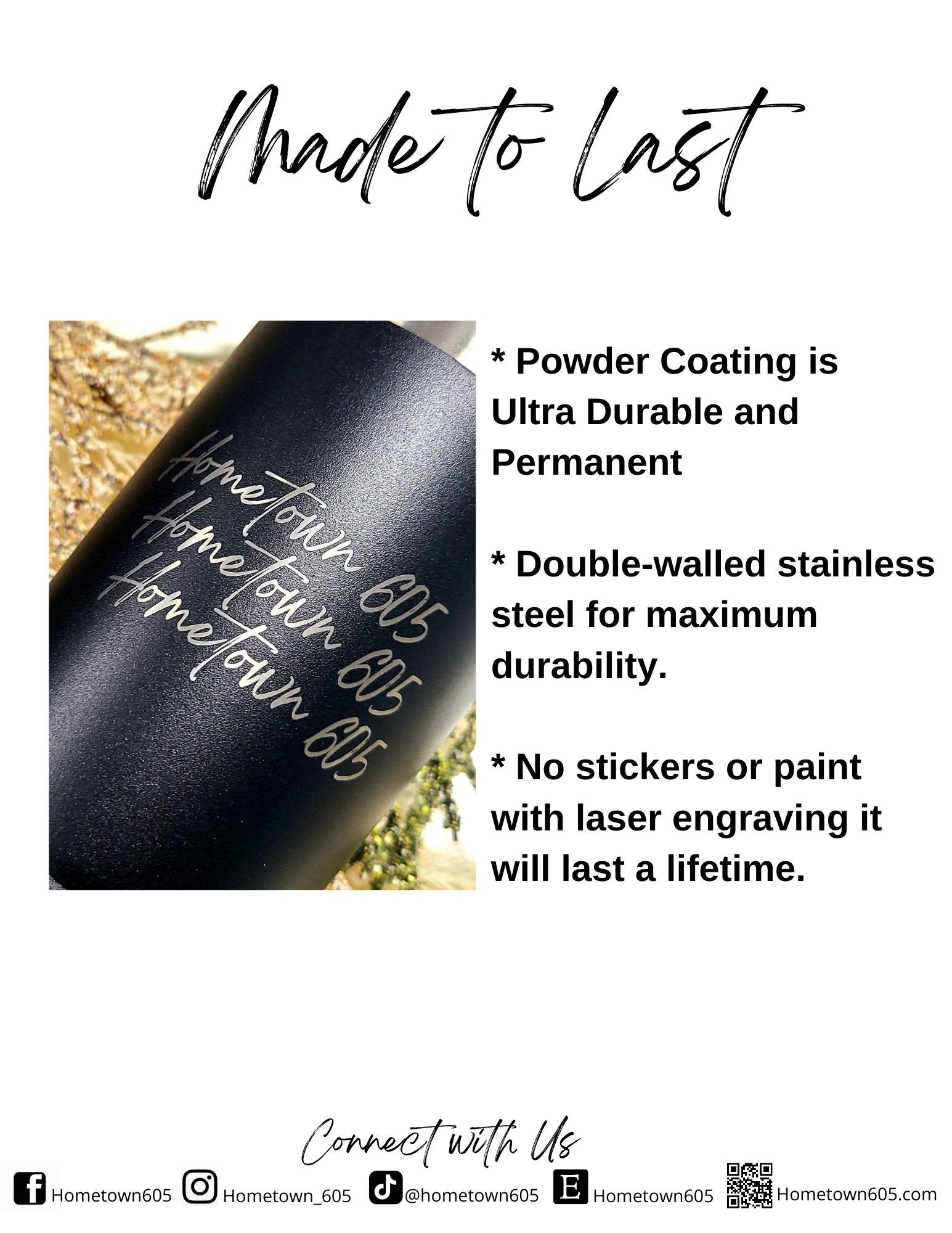 Custom Logo Engraved Wine Tumbler: 16 oz Insulated Stainless Steel Gift for Christmas
