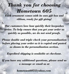 Personalized First Christmas Ornament 2025: Newlywed Keepsake Gift