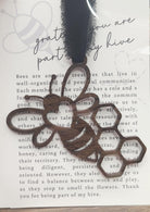 Bee Wood Story Card Ornament "Thank you for being a part of my hive"