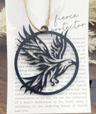 Custom Eagle Memorial Ornament, Tribute, In Memory of, Fly Beside us every day, Sentimental Gift