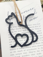 Personalized Cat Christmas Memorial Ornament, Pet Memorial Ornament, Cat Memorial Ornament, Loss of Cat Ornament
