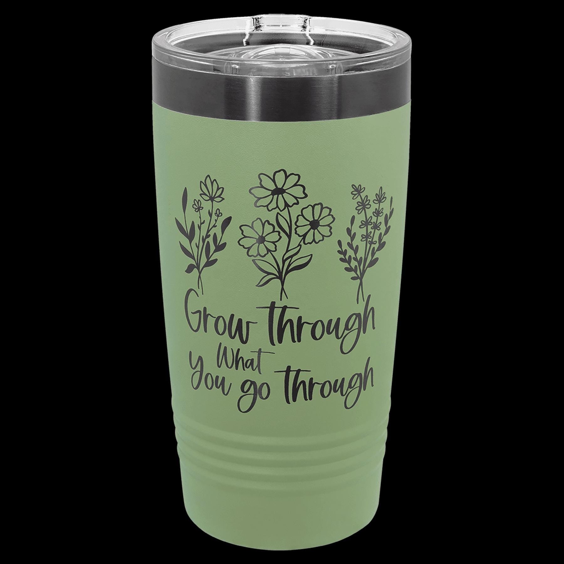 Personalized Engraved 20oz Tumbler • Custom Stainless Steel Cup