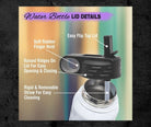 Engraved Insulated Water Bottle with Straw: Personalized 32 oz Stainless Steel