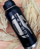 Personalized Laser Engraved 32oz Stainless Steel Water Bottle