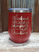 Personalized Insulated Wine Tumbler – Custom Engraved 12oz, Wedding Gift