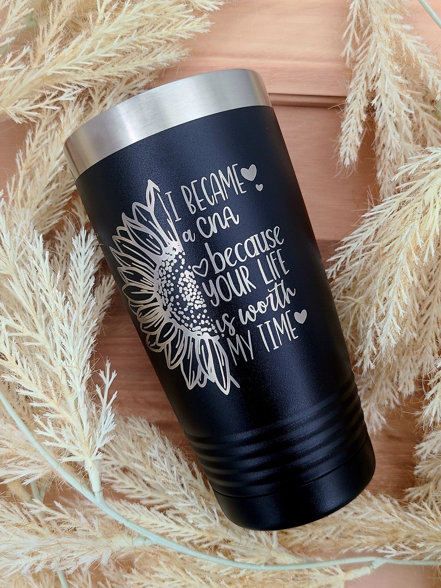 Personalized Engraved 20oz Tumbler • Custom Stainless Steel Cup
