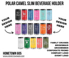 Personalized Logo Can Holder: Custom Engraved Stainless Steel Beverage Cooler