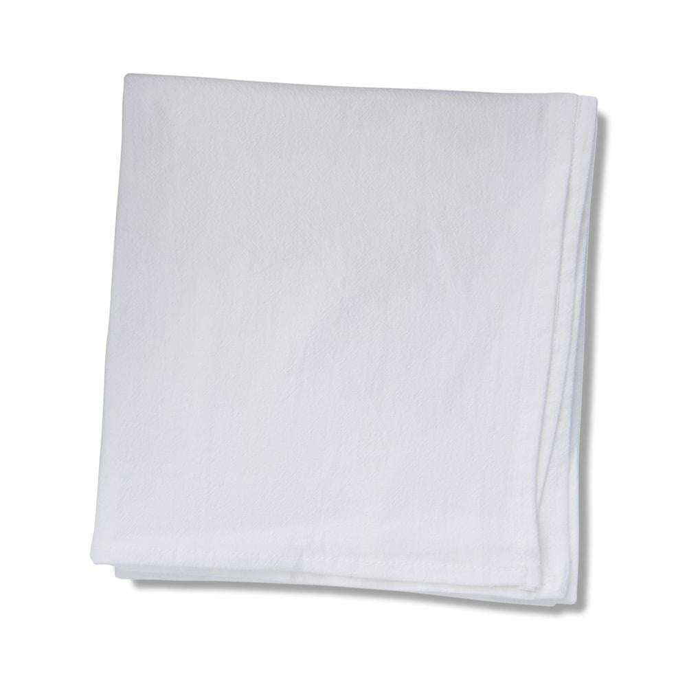 Funny Mom Quote Tea Towel: White Cotton Flour Sack Dish Cloth