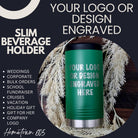 Personalized Logo Can Holder: Custom Engraved Stainless Steel Beverage Cooler