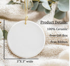 Personalized First Christmas Ornament: Mr & Mrs Keepsake Gift
