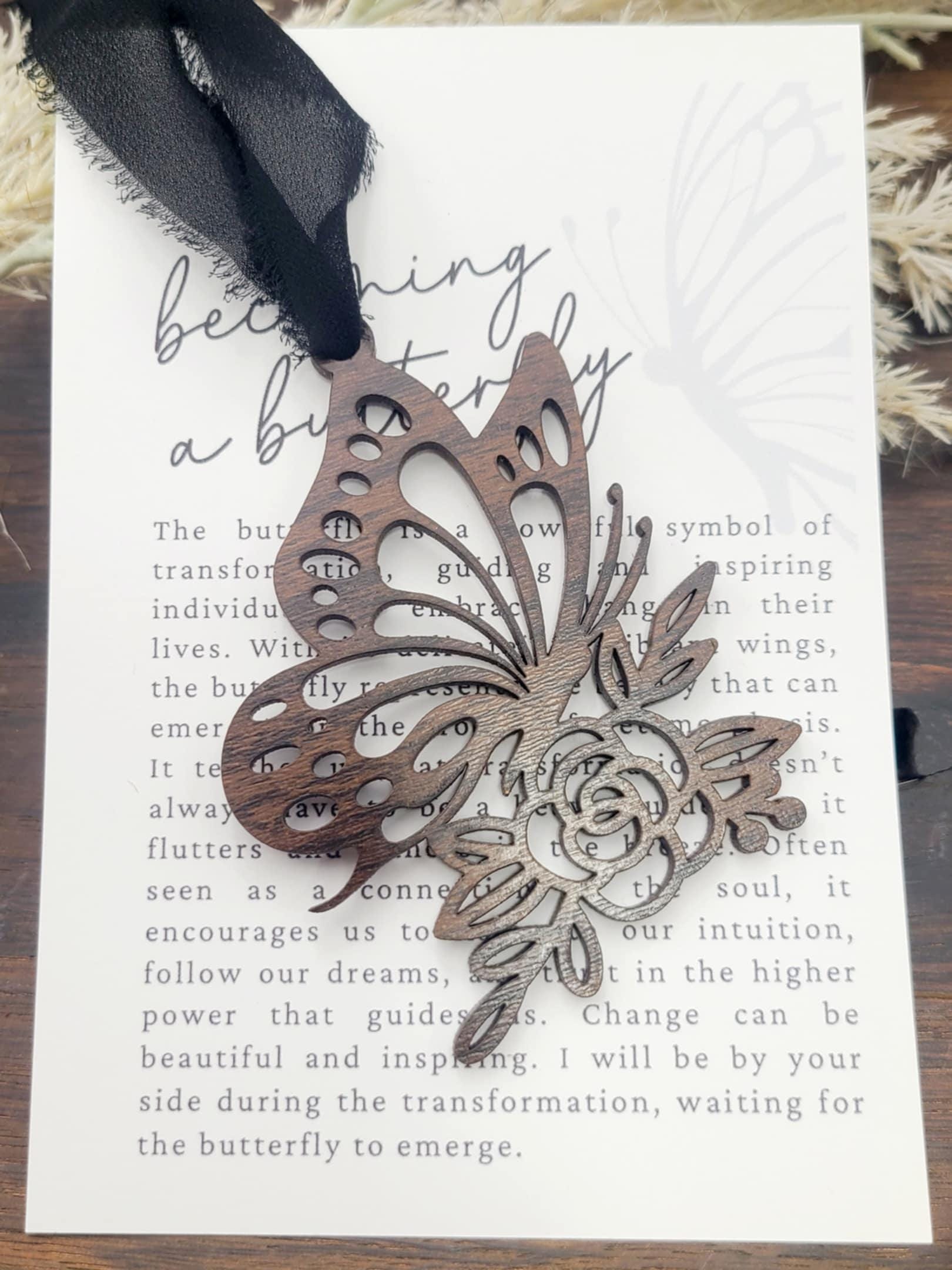 Custom Butterfly Memorial Ornament, Tribute, In Memory of, Fly Beside us every day, Sentimental Gift