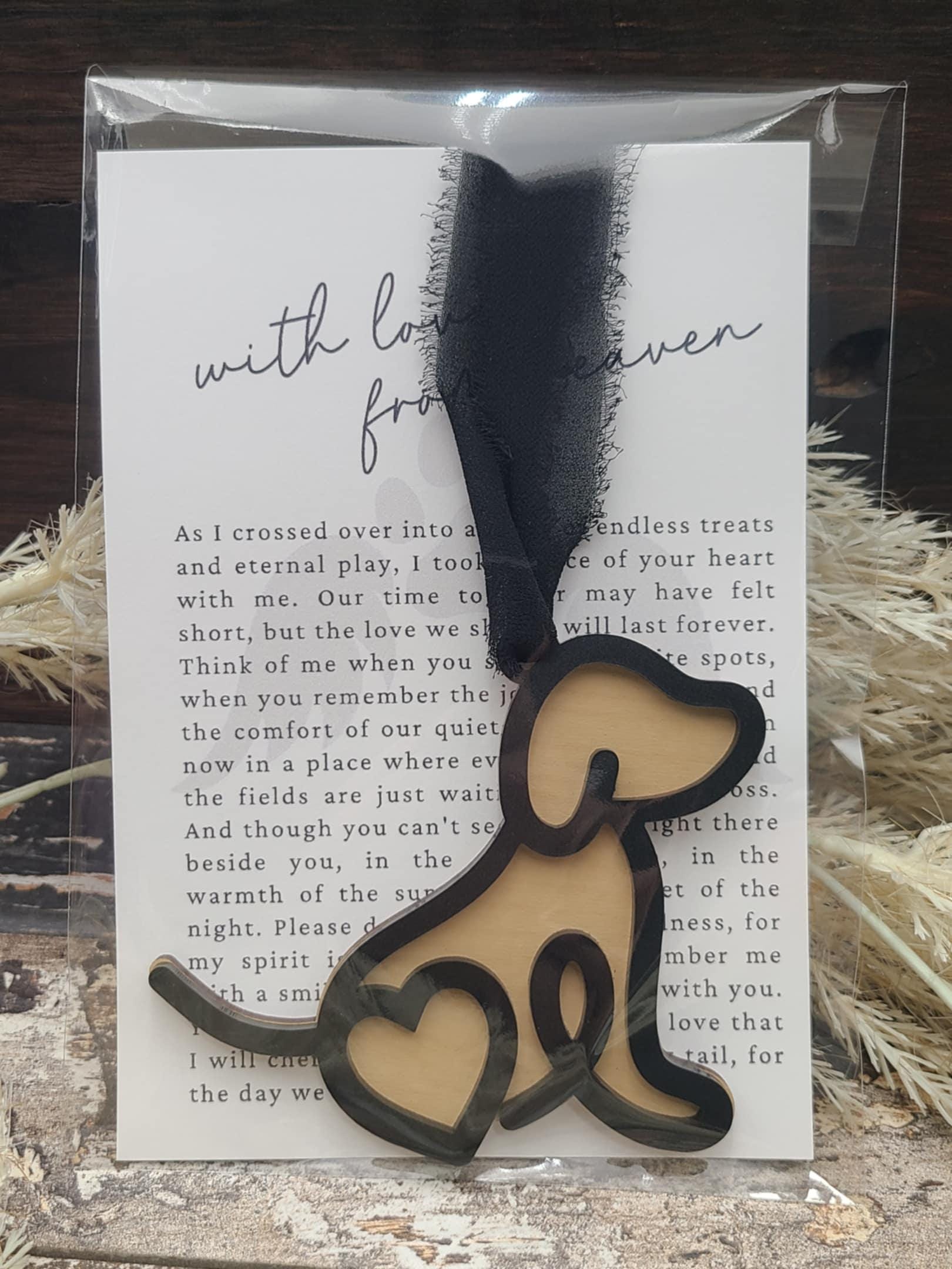 Personalized Dog Christmas Memorial Ornament, Pet Memorial Ornament, Dog Memorial Ornament, Loss of Dog Ornament