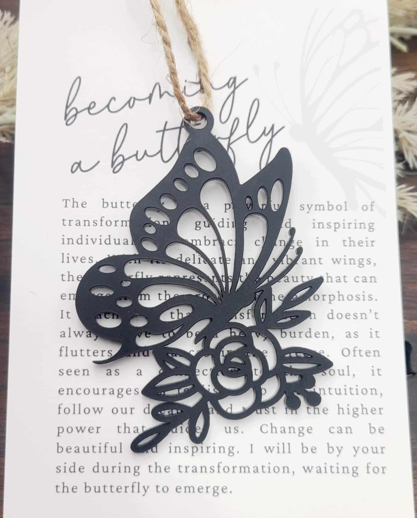 Custom Butterfly Memorial Ornament, Tribute, In Memory of, Fly Beside us every day, Sentimental Gift