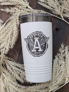 Custom engraved 20 oz stainless steel tumbler: Personalized Logo Gifts