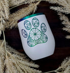 Custom Laser Engraved Wine Tumbler, 12oz Stainless Steel, Bridesmaid Gifts