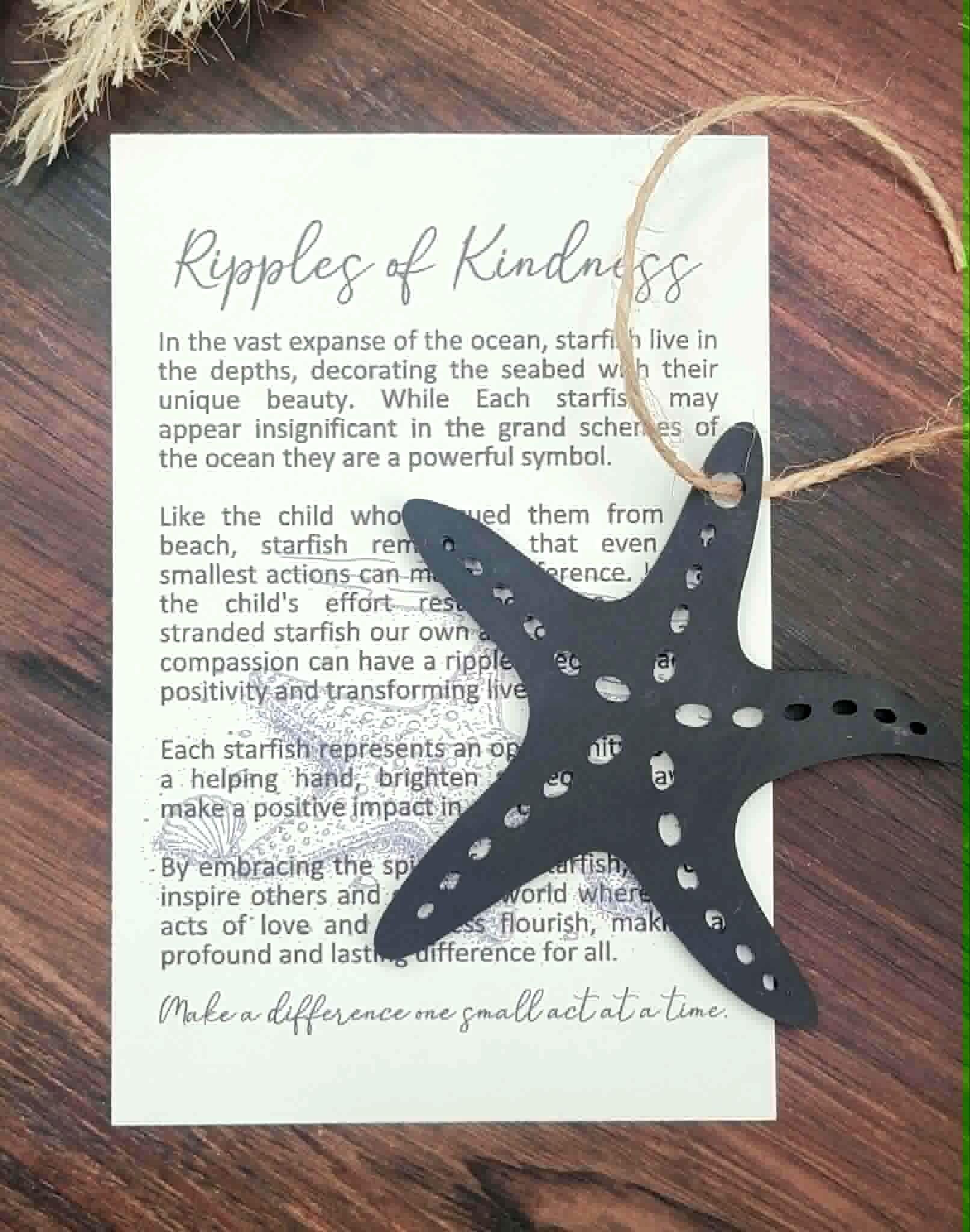 Starfish - Story Card Ornament