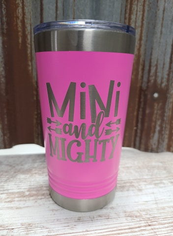Mini and Mighty kids 16 ounce tumbler