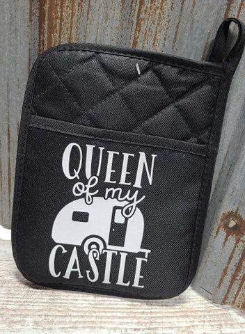 Pot Holder Queen of My Castle