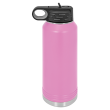 Load image into Gallery viewer, I know my ABC&#39;s water bottle