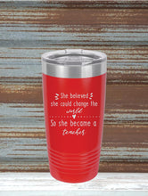 Load image into Gallery viewer, Teacher 20 ounce tumbler Polar Camel