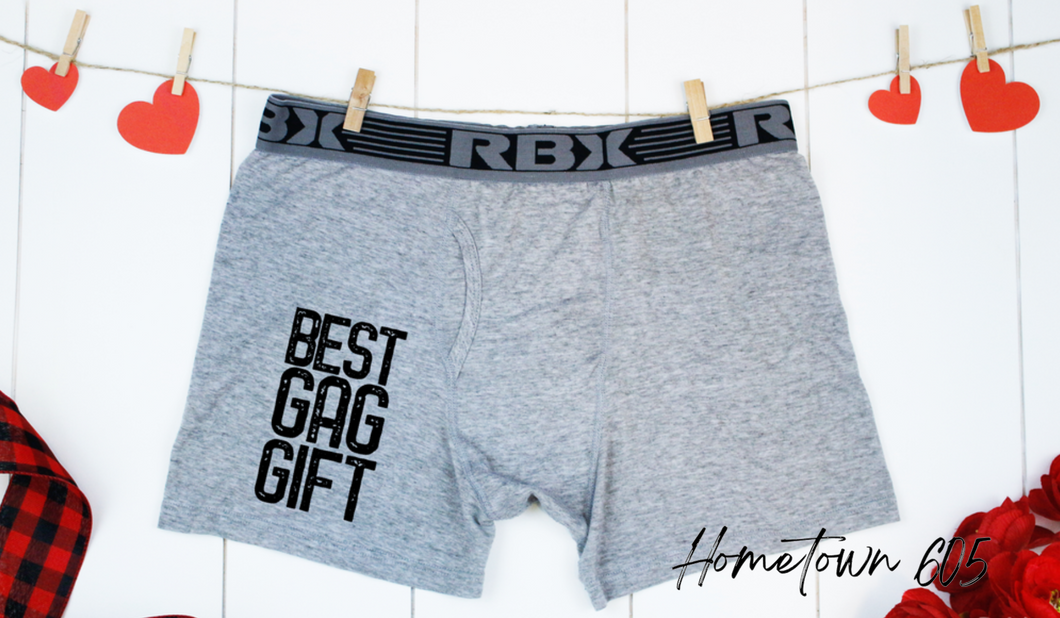 Best Gag Gift Funny Mens Underwear Gift For Him Boyfriend Husband Groo –  Hometown605
