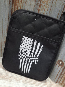 USA Race car pot holder