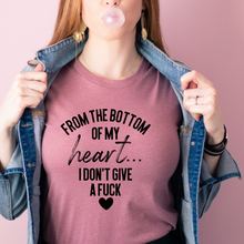 Load image into Gallery viewer, FROM THE BOTTOM OF MY HEART T-SHIRT, GRAPHIC T