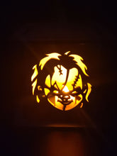 Load image into Gallery viewer, Halloween Horror Characters Candle Lantern Chucky