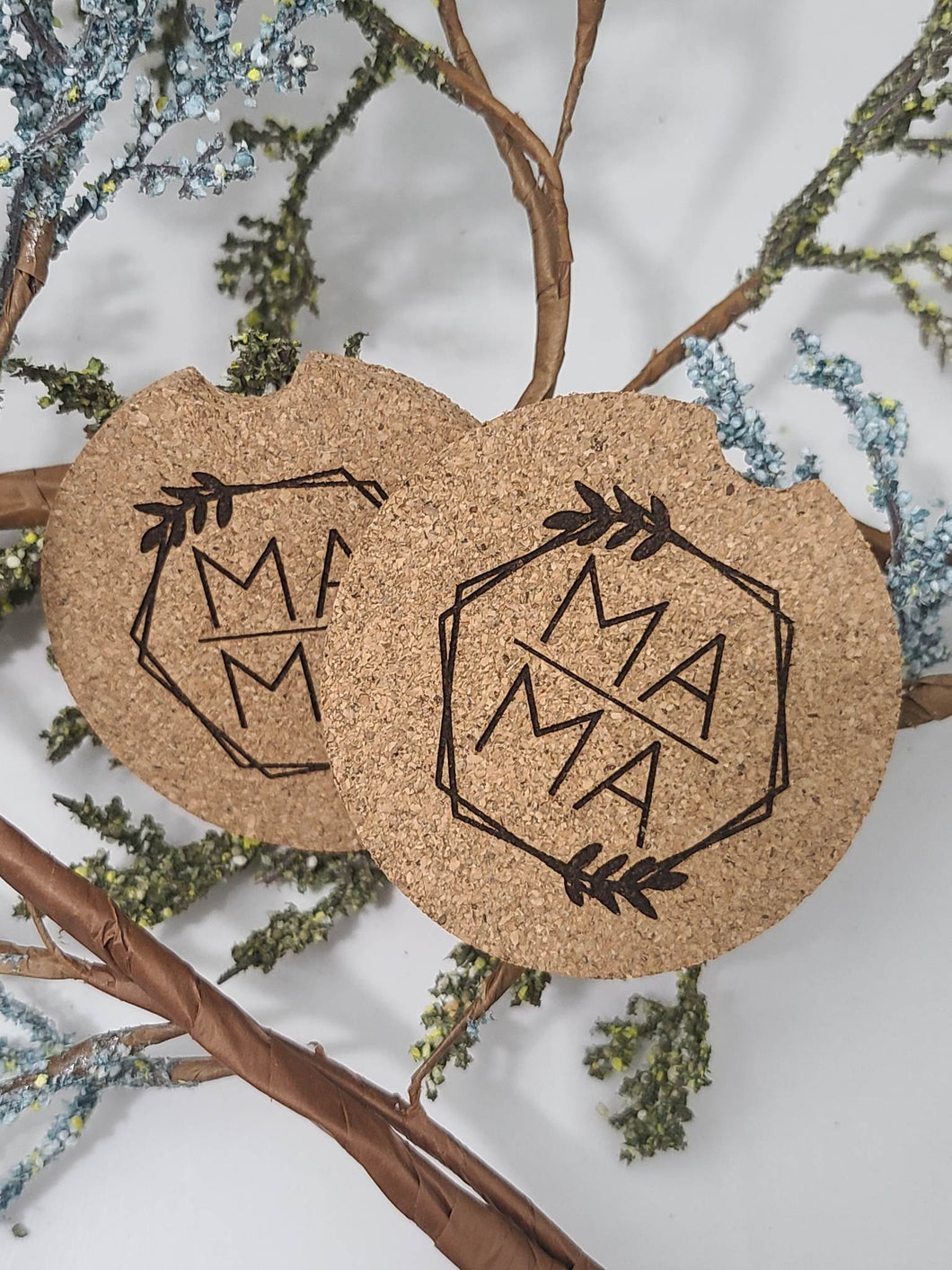 MaMa Car Coasters (2 pack)