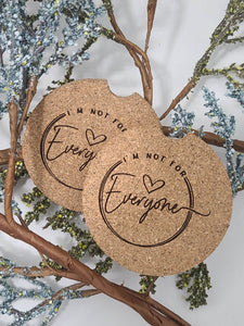 I'm Not For Everyone Car Coasters (2 pack)