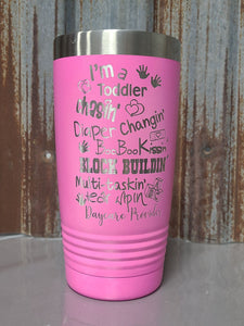 Daycare Provider Polar Camel Tumbler