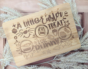 Dear Easter Bunny Tray