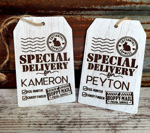 Personalized Easter Tags