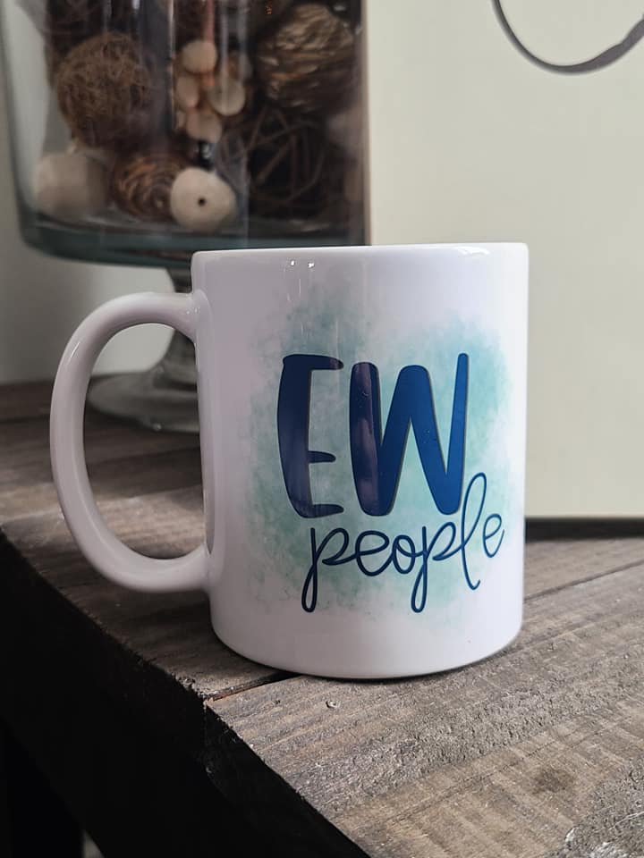Copy of 11 ounce Ew People Mom Coffee cup