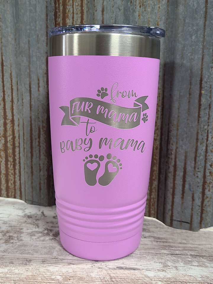 From fur mama to baby mama light purple 20 ounce Polar Camel