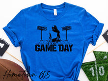 Load image into Gallery viewer, Game Day graphic t-shirt (black ink only)