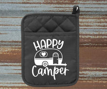 Load image into Gallery viewer, Happy Camper camping pot holder kitchen