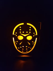 Halloween Horror Characters Candle Lantern Jason