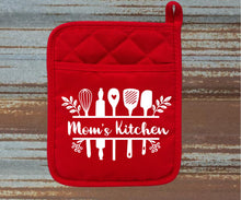 Load image into Gallery viewer, Mom&#39;s Kitchen pot holder kitchen