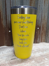 Load image into Gallery viewer, Scrolling through my news feed 20 ounce tumbler