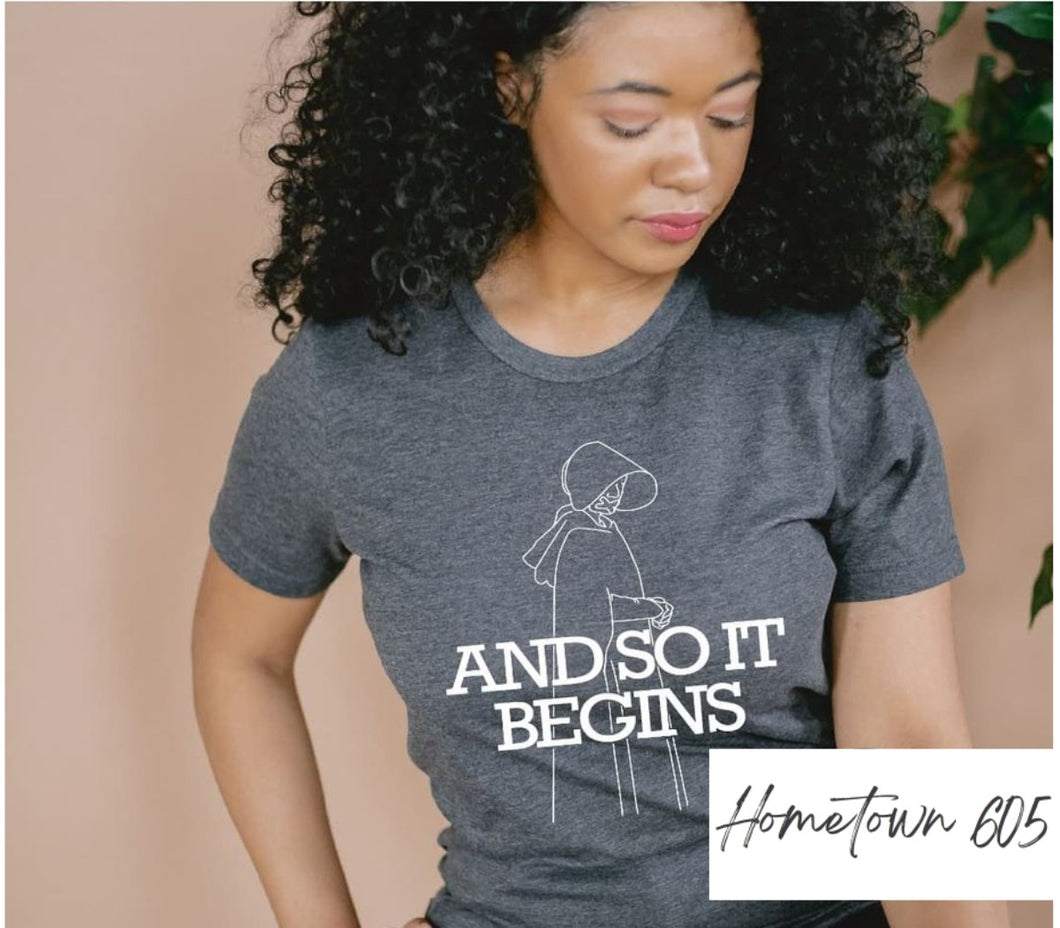 And So it begins Women's Rights, t-shirt