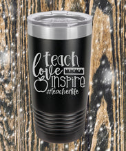 Load image into Gallery viewer, Teach Love Inspire Teacher Polar Camel Tumbler
