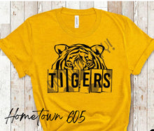 Load image into Gallery viewer, Tigers graphic t-shirt (black ink only)