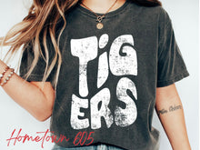 Load image into Gallery viewer, Tigers Retro graphic t-shirt (white ink only)