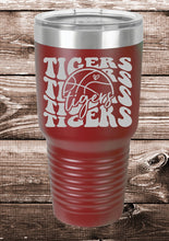 Load image into Gallery viewer, Tiger Basketball Polar Camel Tumbler